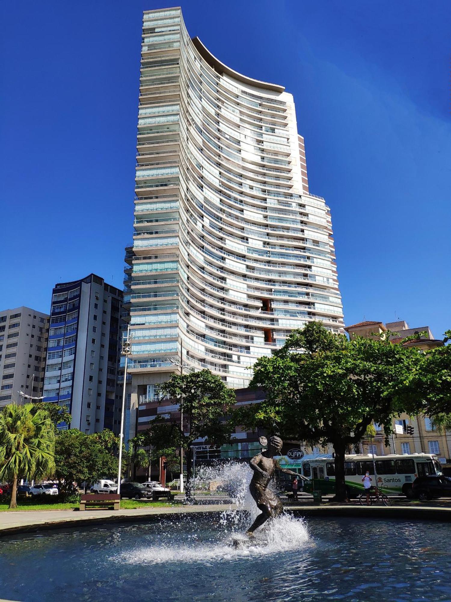 Book Santos - Unlimited 618 - Veja E Escute O Mar Apartamento Exterior foto